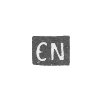 Клеймо неизвестного мастера Пскова - инициалы "CN" - 1774 г.