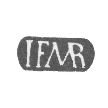 Клеймо мастера Мёринг Иоганн Фридрих - Таллин - инициалы "IFMR" - 1795-1816 гг.
