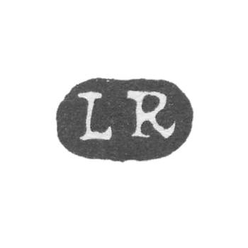 Клеймо неизвестного мастера Ленинграда - инициалы "LR"