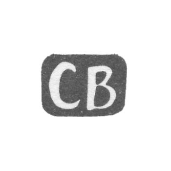 Клеймо мастера Вознесенко Семен Лукьянович - Киев - инициалы "СВ" - 1784-1834 гг.