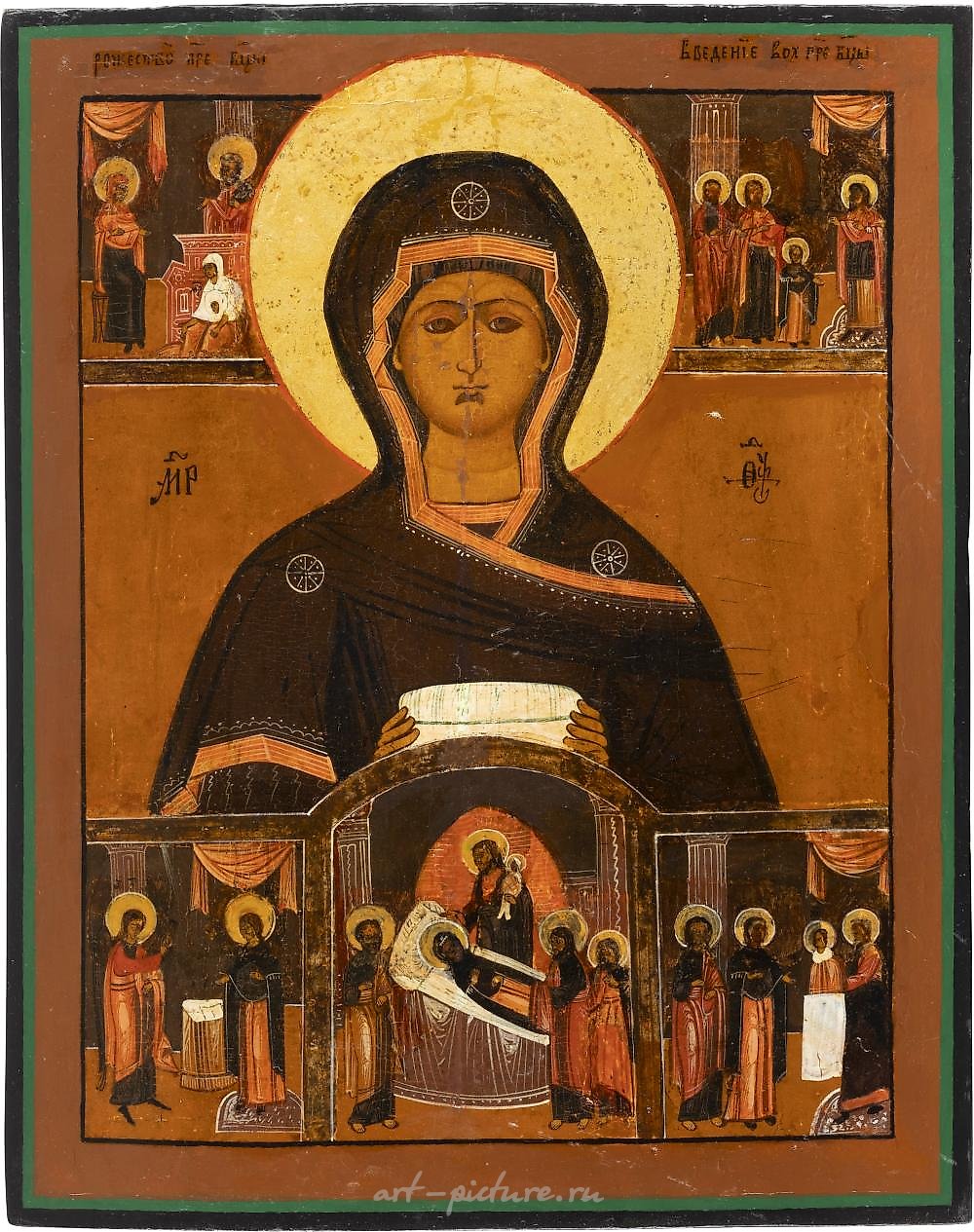 Икона, изображающая Матерь Божию