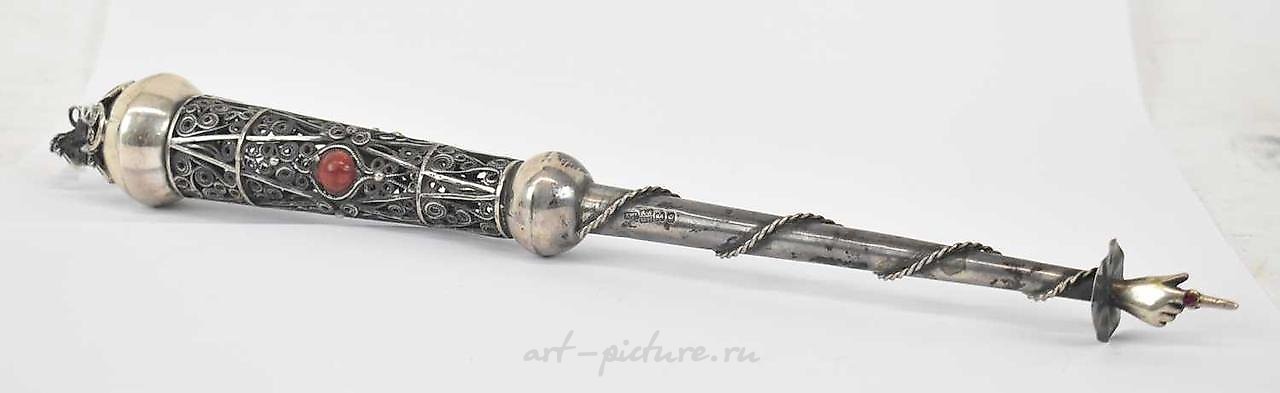 Русско-польская серебряная юдаика конца XIX века, 84 золотника...