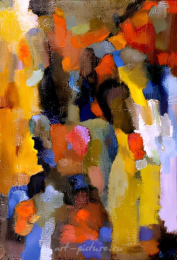 Теплица, 1990, масло на холсте, 98x65. Собственность автора