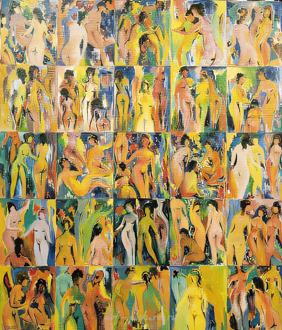 Сон в летнюю ночь, 1993, холст, масло, 140х120