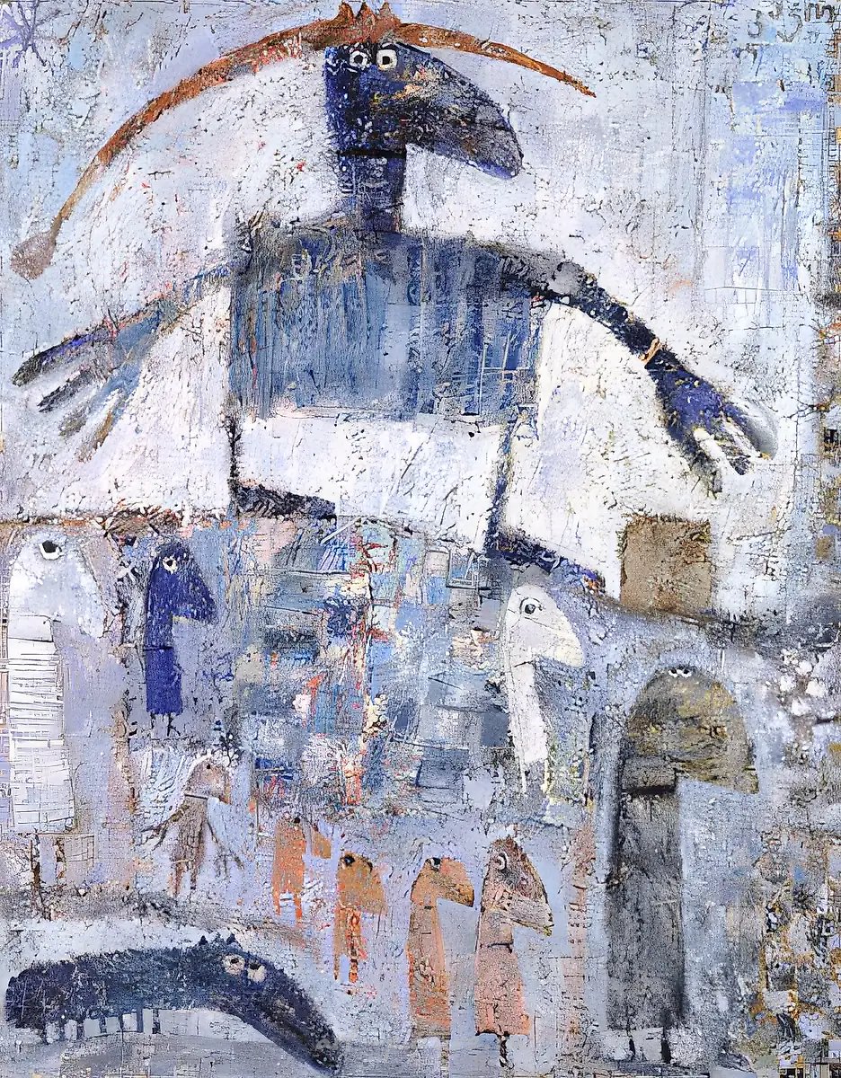 Аристарх, 2002, холст, масло, 146х114 см В собрании Галереи Герцева, Москва.