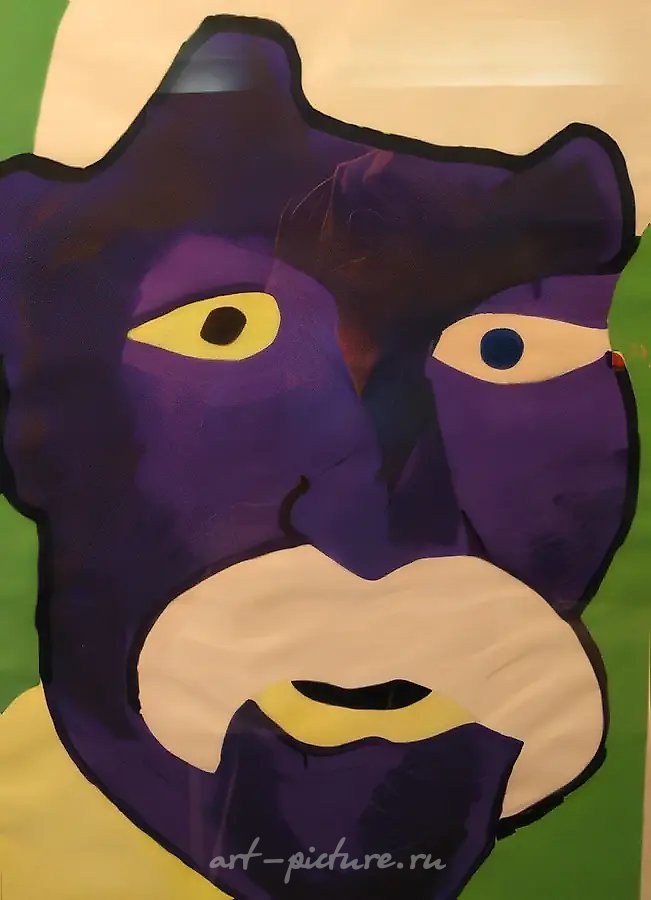 Из серии "Мистики", 2007, бумага, гуашь,