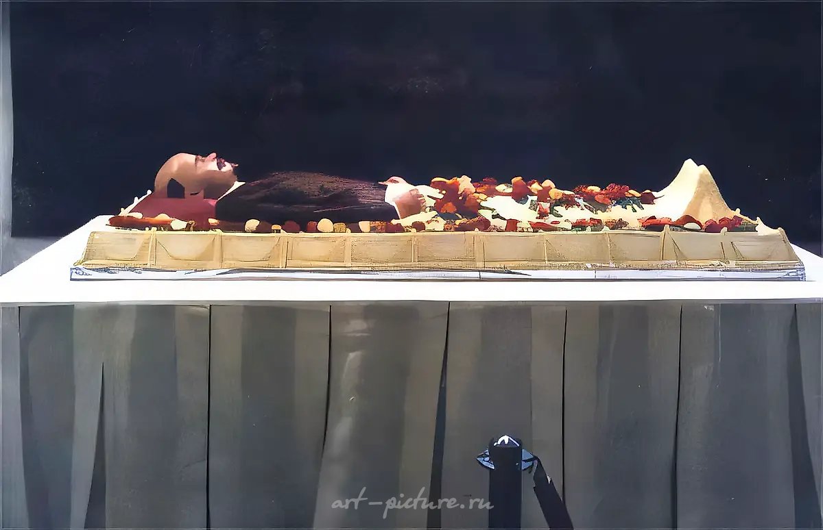 陵墓:仪式模型(与尤里·费先科合作),1998年