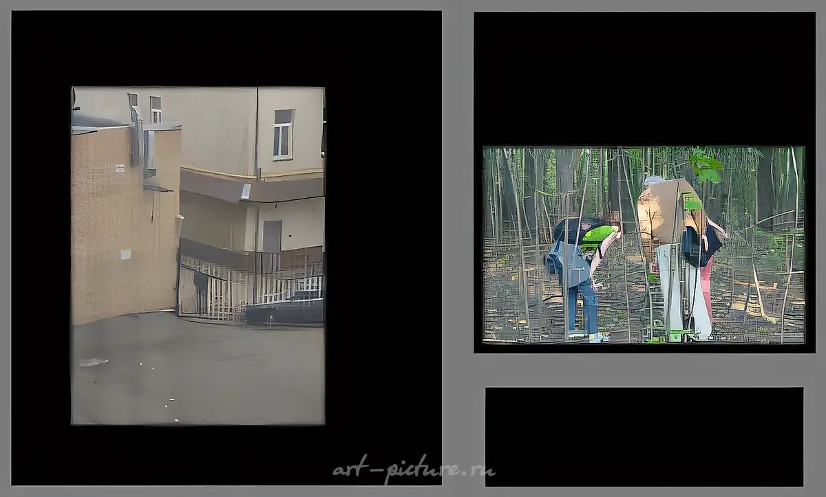 Зона неразличимости, 2008, аудио(видео)инсталляция