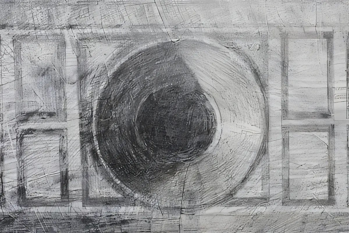 Из проекта «Forma Urbis», 2008, смешанная техника