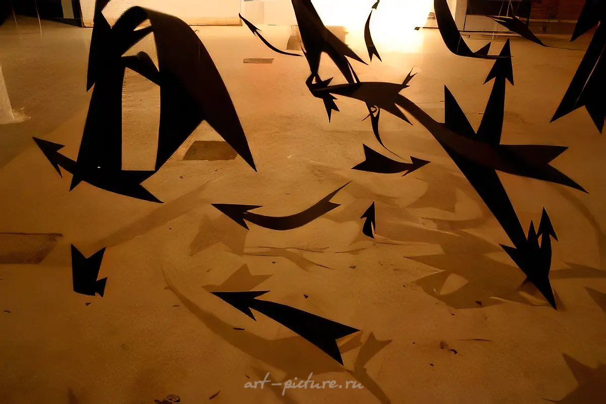 Стрелы, 2009, бумага
