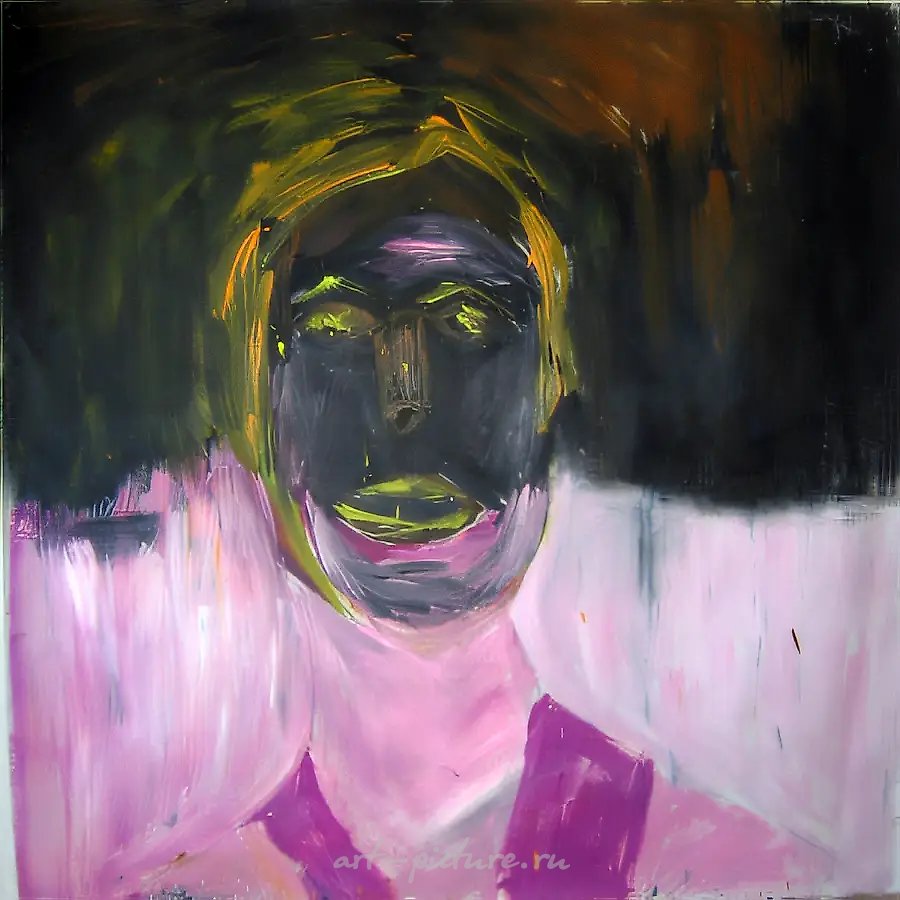 Загорелые, 2008, масло на холсте, 145x140 см