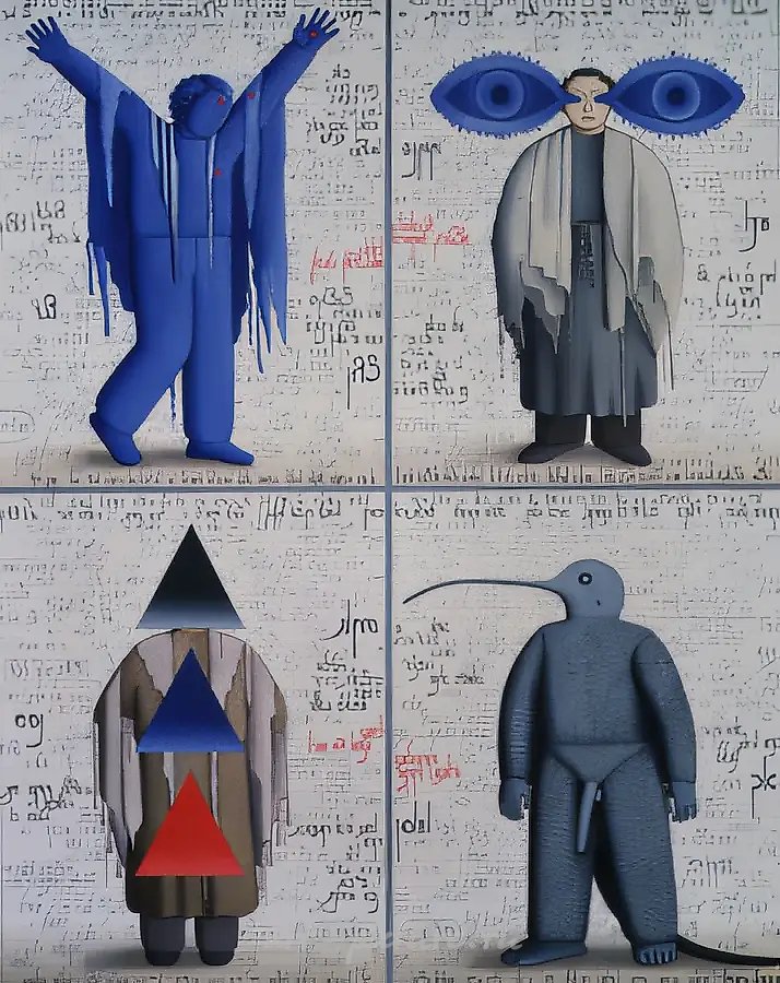 Послание 6, 1990, масло на льняном холсте, 55 1/8 x 44 1/8 дюйма
