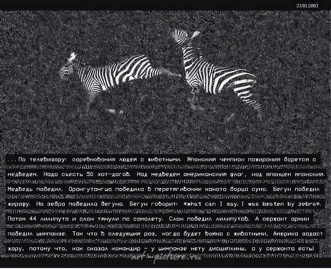 ТВ-шум, 2007, лайтбоксы, печать, плёнка, звук, 20x297 мм. Фото с выставки «Премия Кандинского 2007»