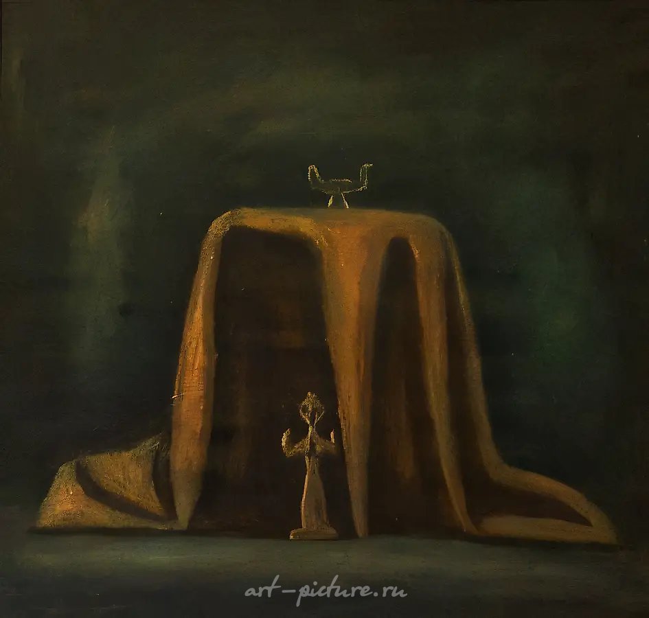 Натюрморт, 1981, холст, масло, 82х75