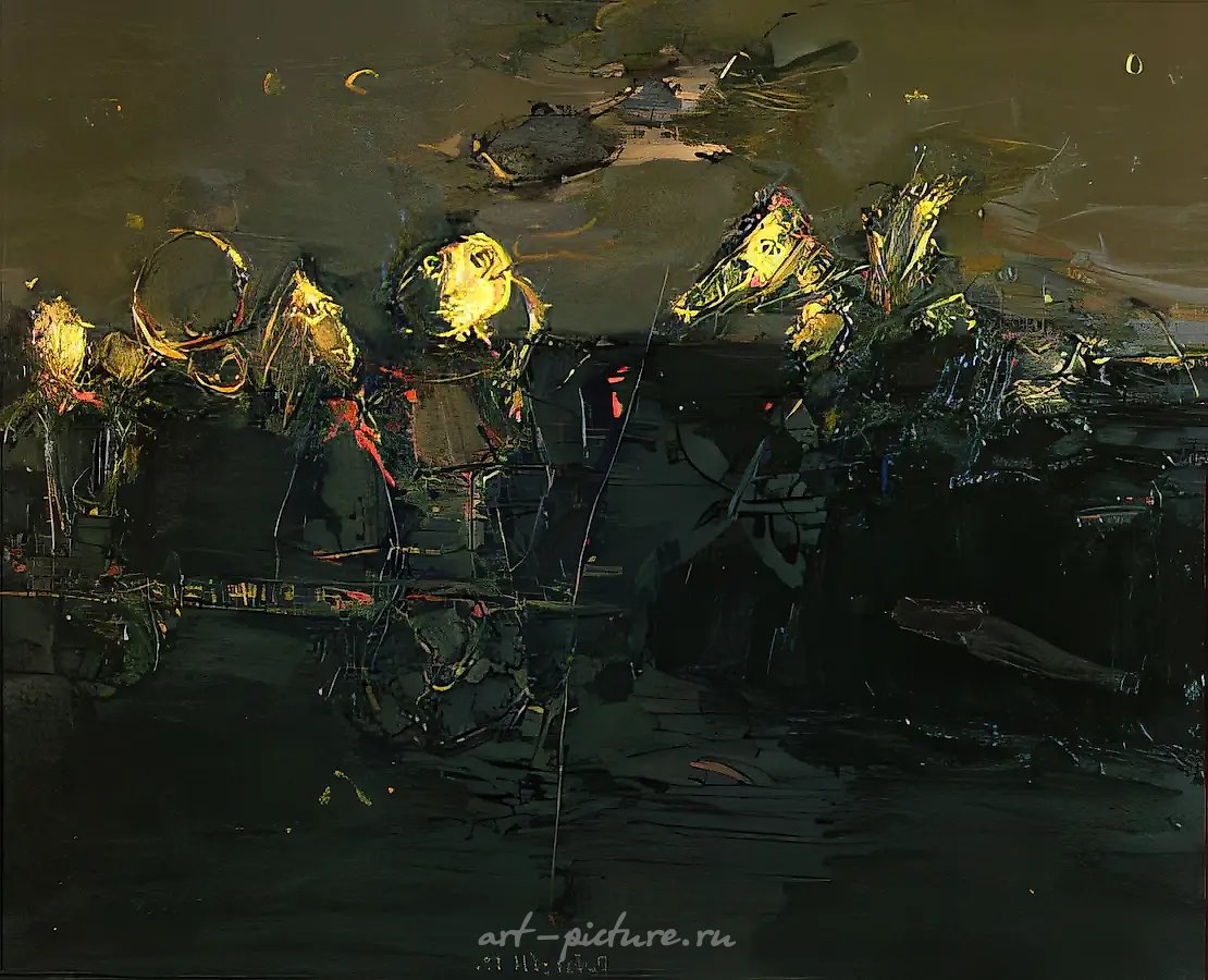 游牧,1989年,布面油画,130×170