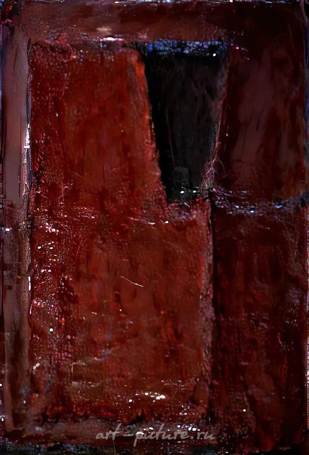 在灯罩下,1992年,布面油画,50x35