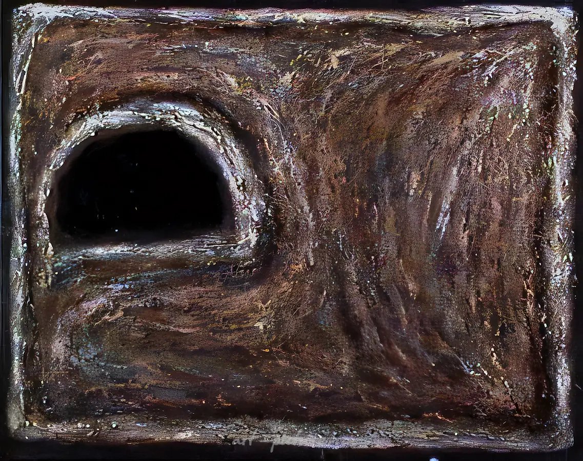 Без названия, 1992, холст, масло, 80x100