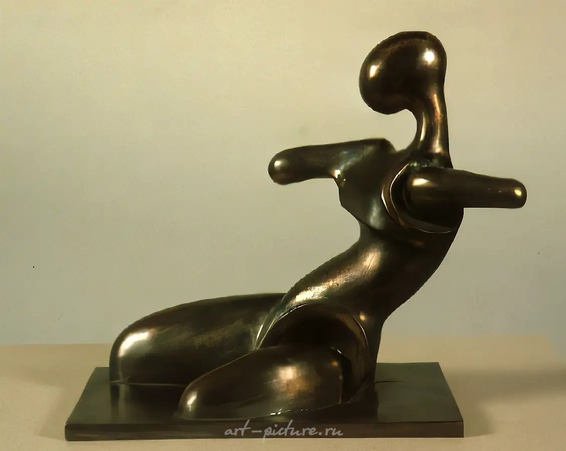 Сопротивление, 1987, бронза, 27х30х15 Частное собранние