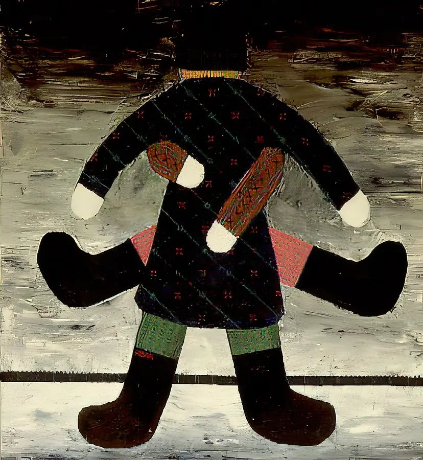 "Степь, да степь кругом...", 1989, холст, масло, 100х92, $1.500