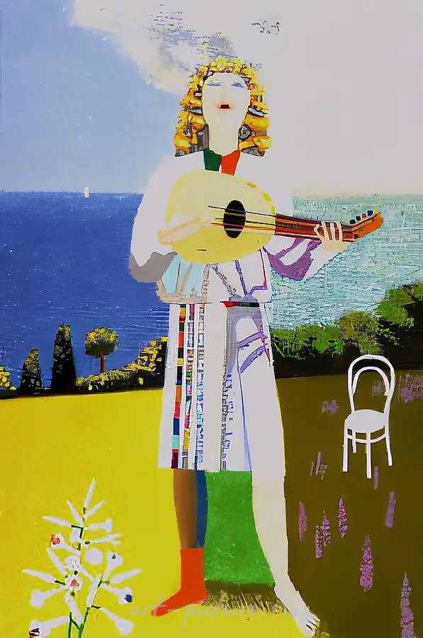 День, 1990, холст, масло, 120х90