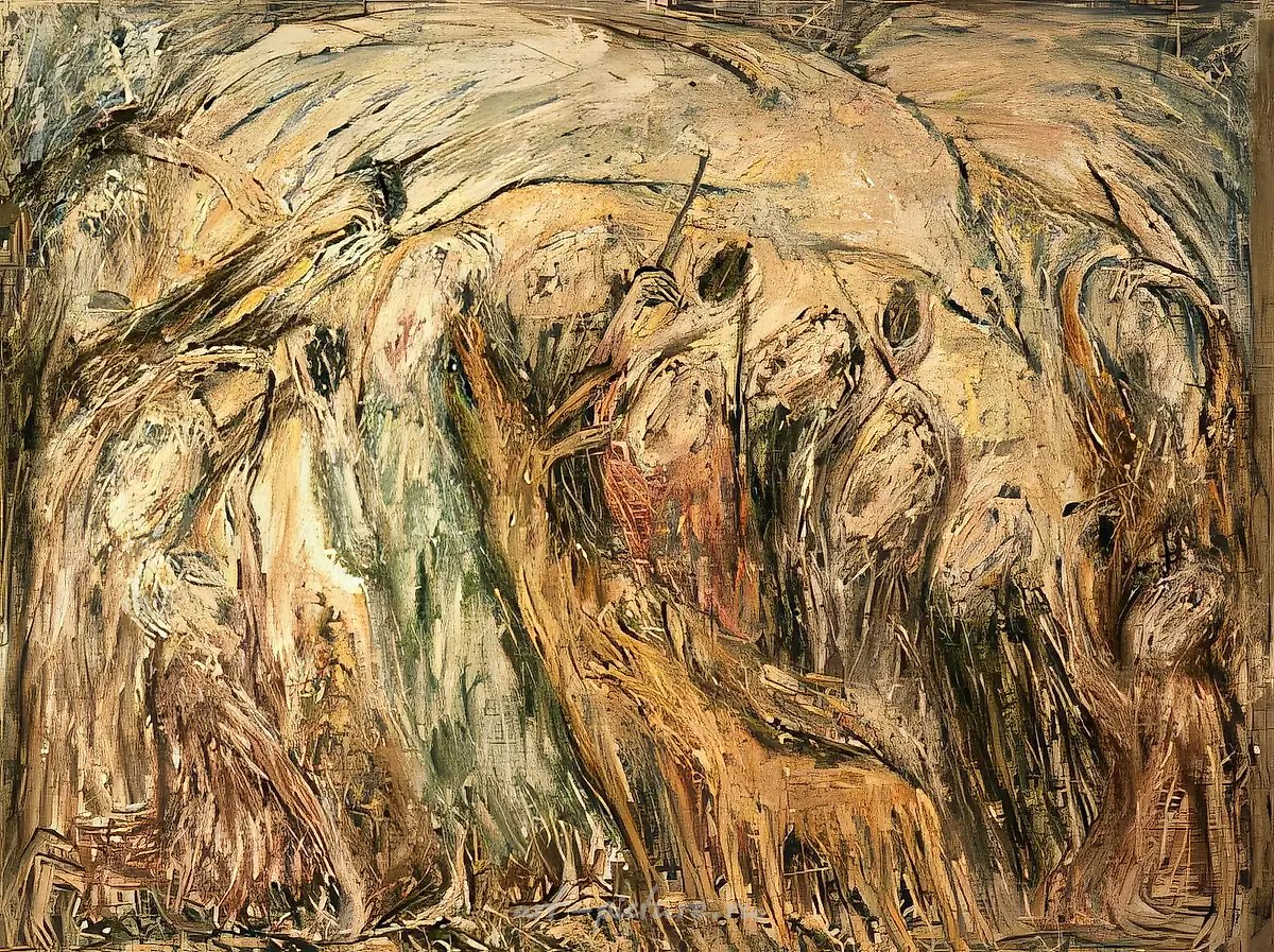 Птица Иерусалим, 1986, холст, масло, 86х103 Собственность автора