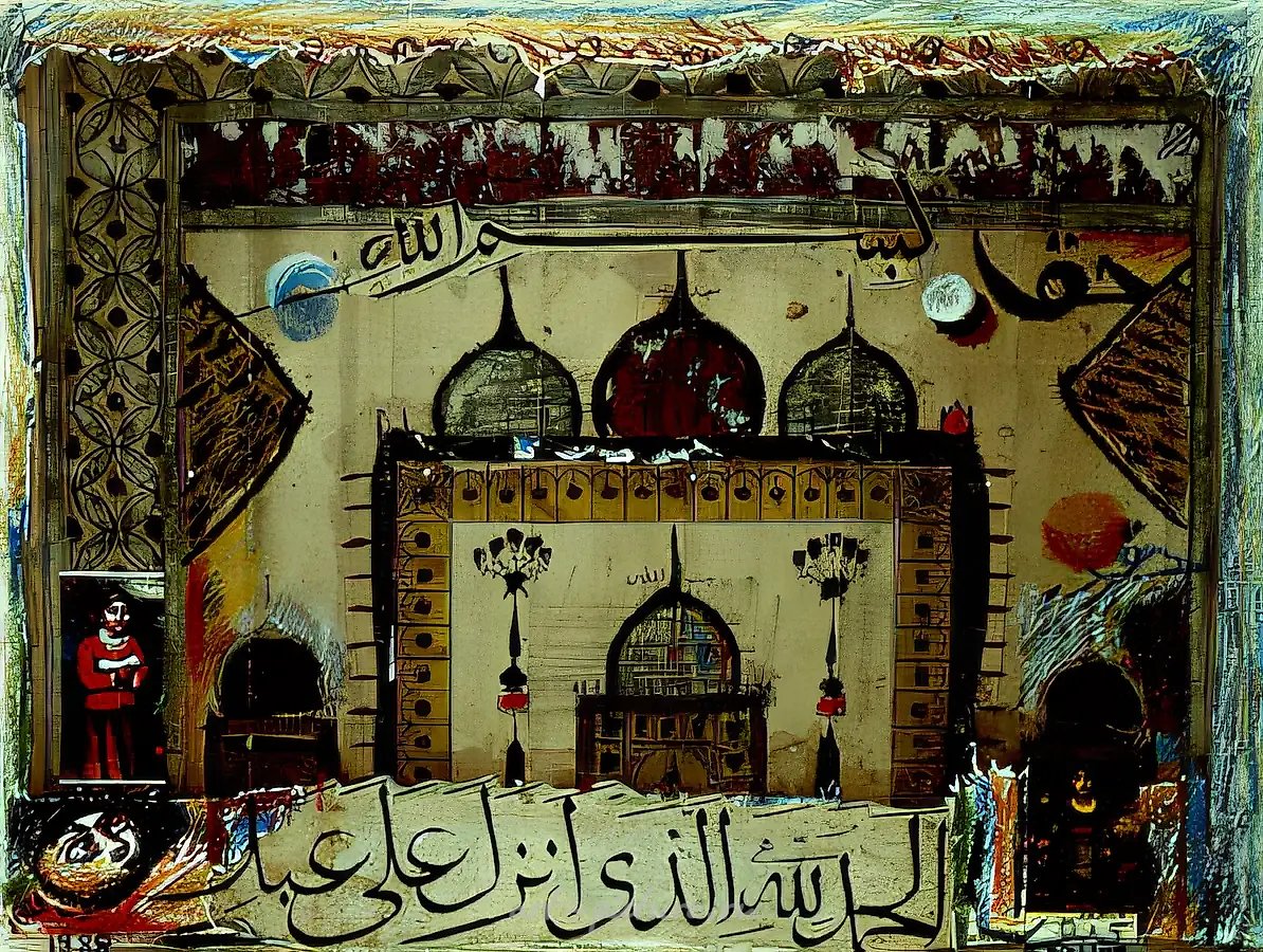 Иллюстрация, 1990, бумага, смешанная техника, 50х70 Собственность автора