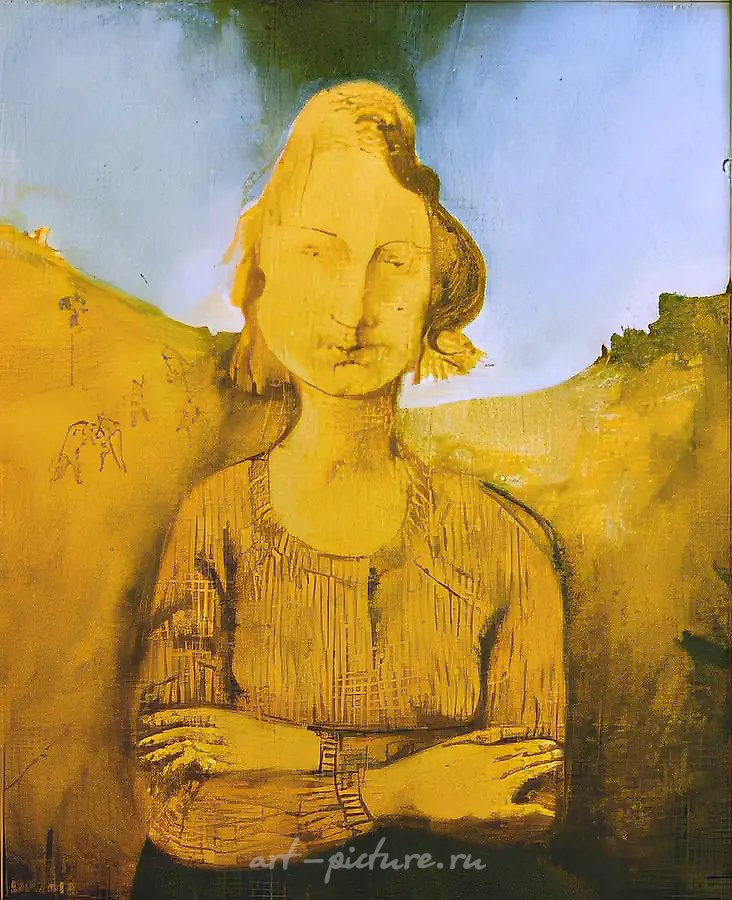 Руфь, 1992, холст, масло, 65х55 Собственность галереи "Арта" $ 1000
