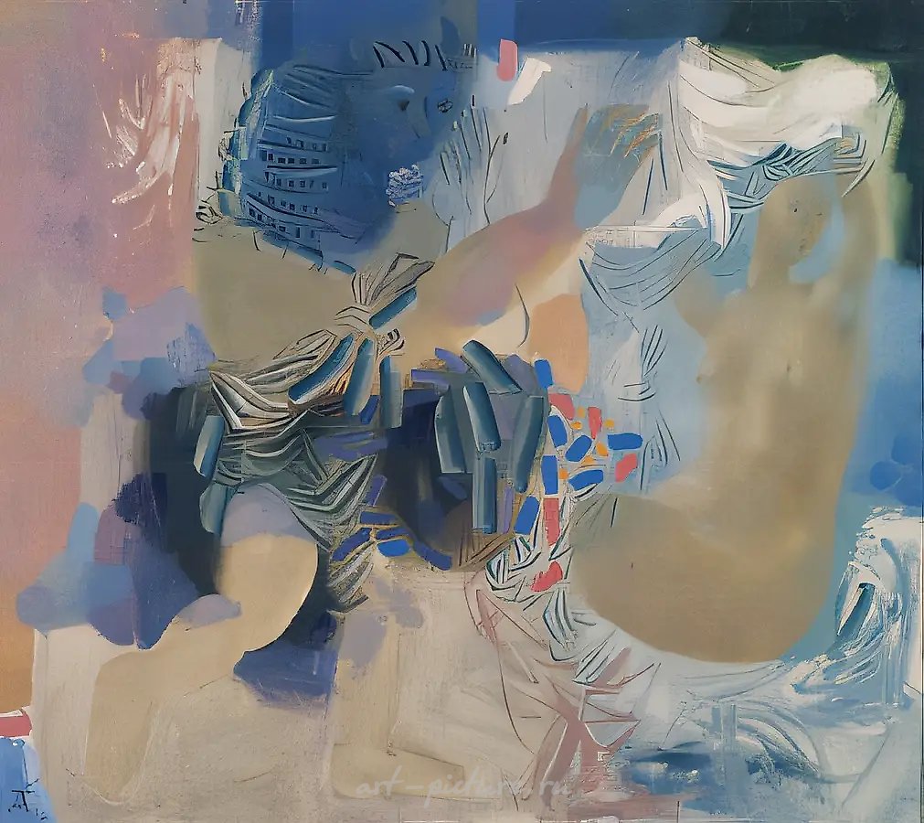 Очарованный фавн, 1992, холст, масло, 140х170 Собственность автора