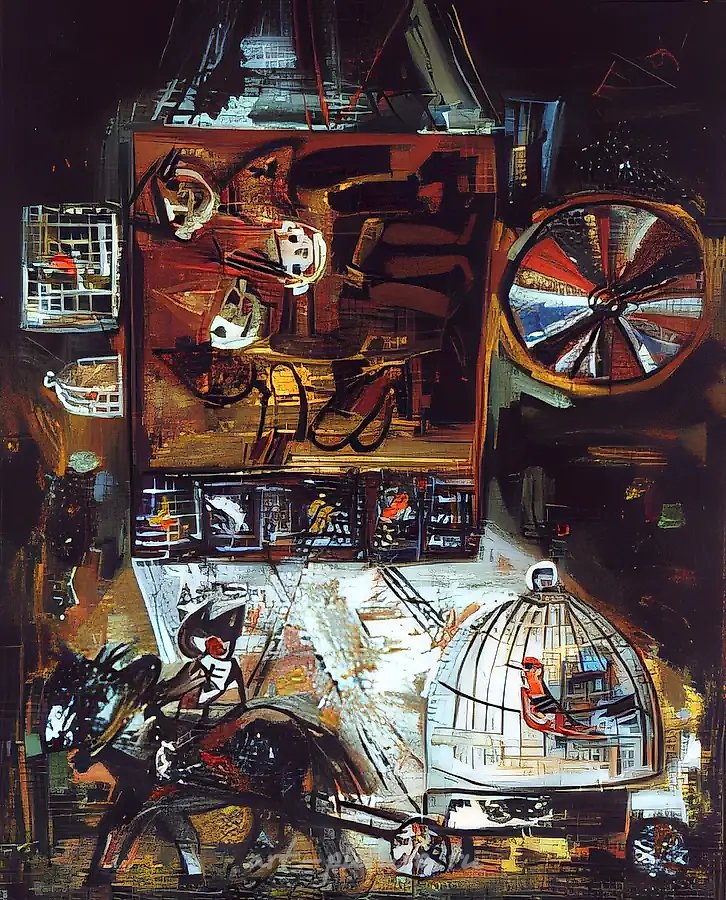 На прогулке, 1992, холст, масло, 65,5x82. Собственность автора