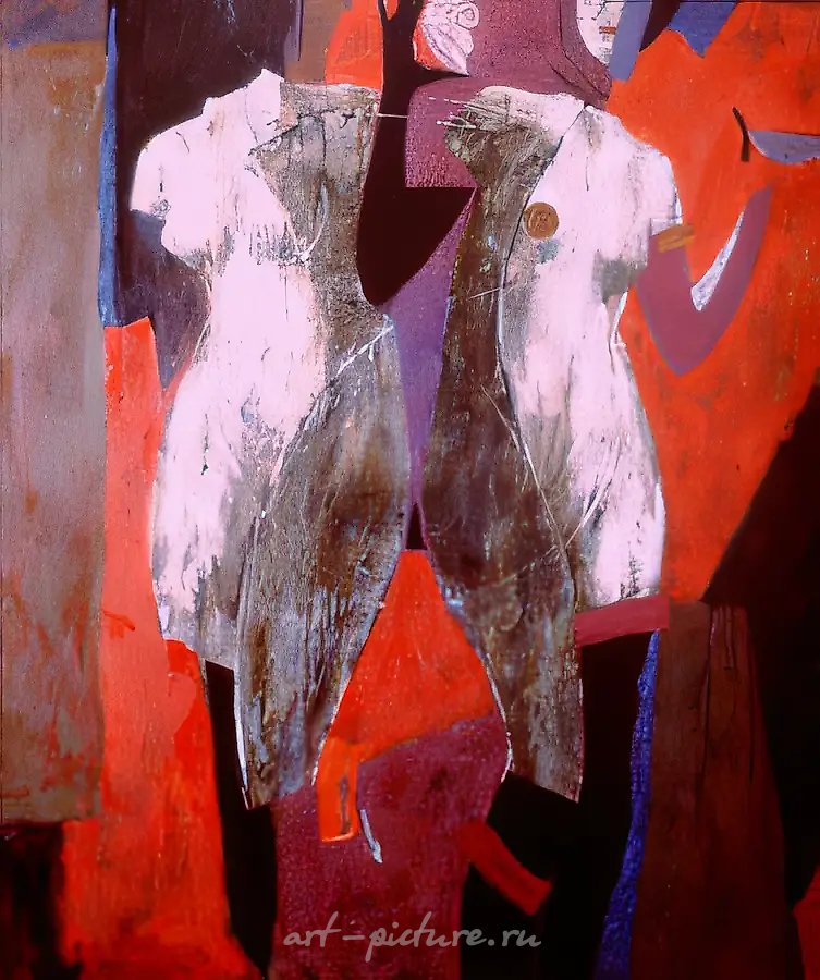 Рождение Венеры, 1992, холст, масло, 150x130. Частная коллекция Уильяма Вегера, Канада