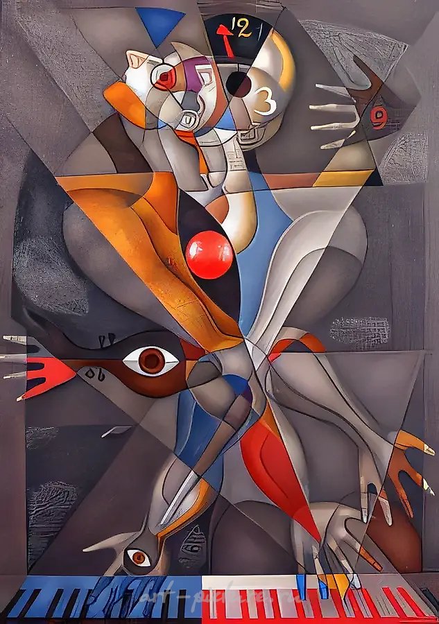 Концерт, 1992, холст, масло, 100х73