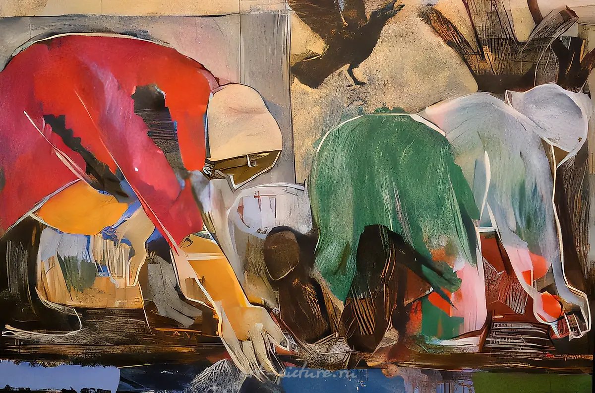 Трубеж. Осень. (Правая часть диптиха), 1987, холст, масло, 80х120. Собственность автора