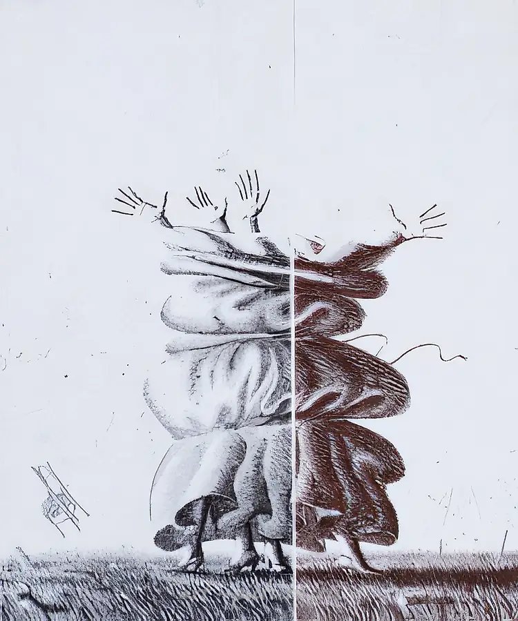 Серия "Сюита Фильм", 1980, офорт, 13,5х11,5 Собственность автора