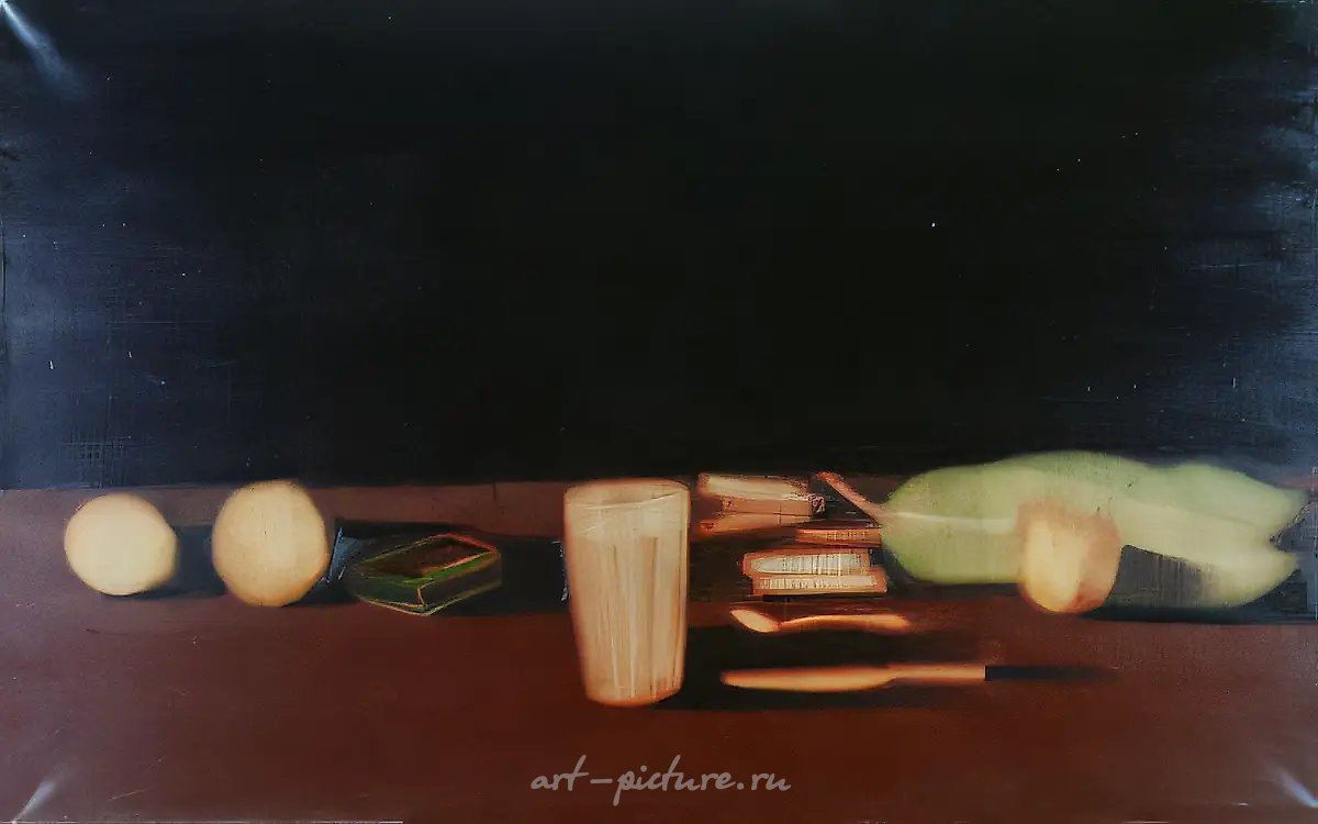 Натюрморт, 1990, холст, масло, 50х75. Собственность автора