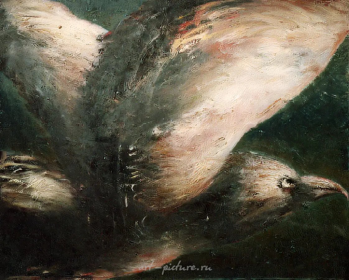 Орел, 1993, Холст, масло, 160х200 см Собственность автора