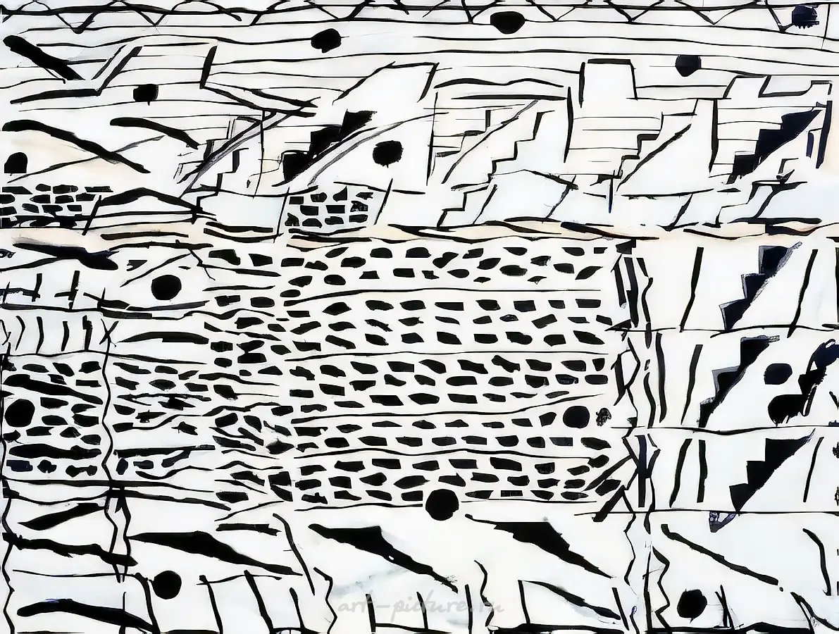 Из серии "Новое болото", 1990, Бумага, кисть, тушь, 50х65 см Собственность автора