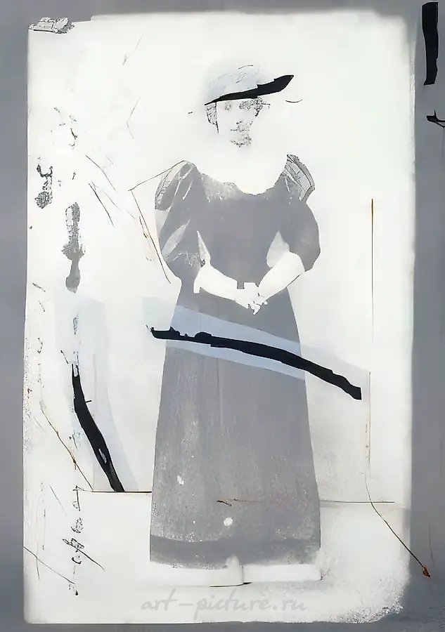 Вишневый сад. Комиссаржевская, 1990, Цветная литография, 75х55 см Тираж