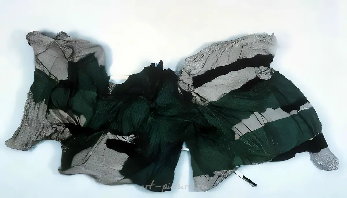 Бабочка, 1991, Смешанная техника, 140х220 см Собственность автора