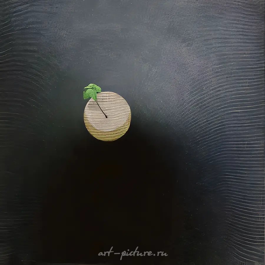 Без названия, 1990, смешанная техника, 40x40x30 см. Собственность автора