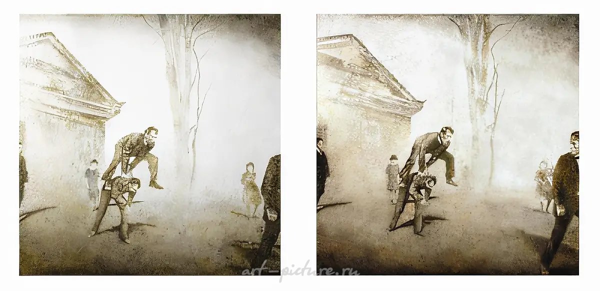 Чехарда. Из проекта "Транквилизация памяти", 2007, Смешанная техника,