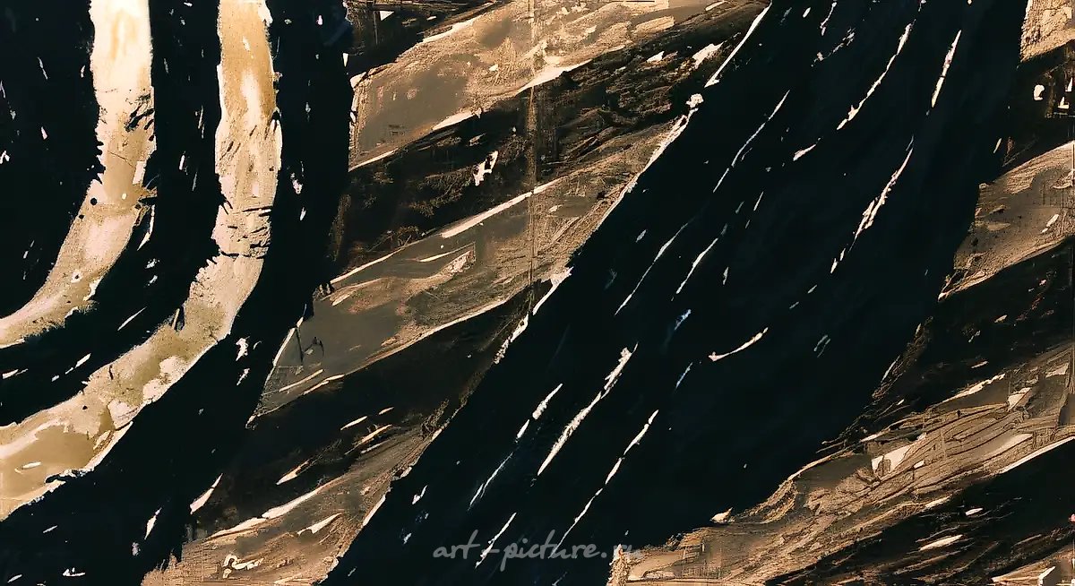 Жизнь дерева, 1991, Холст, пигменты, 200х360 см Собственность автора