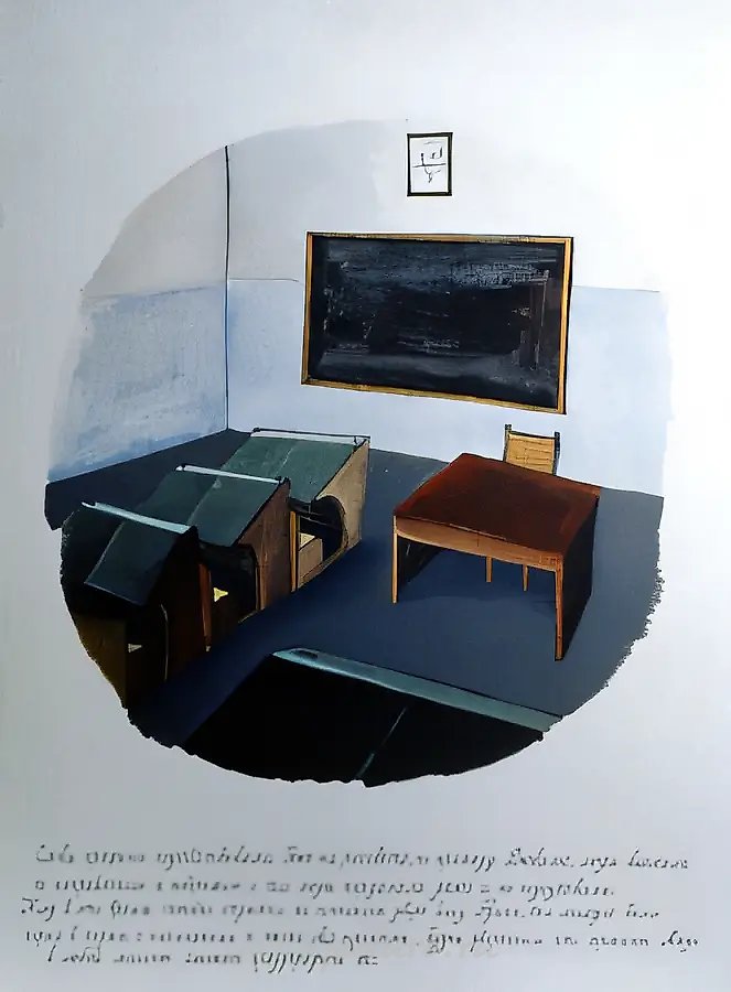 Проект "Paramen" в Galerie Grita Insam, Вена, Австрия, 1994, Холст, акрил, 75 х 60 см Galerie Grita Insam, Вена, Австрия