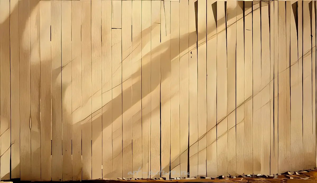 Забор, 1996, холст, масло, 100 х 60 см