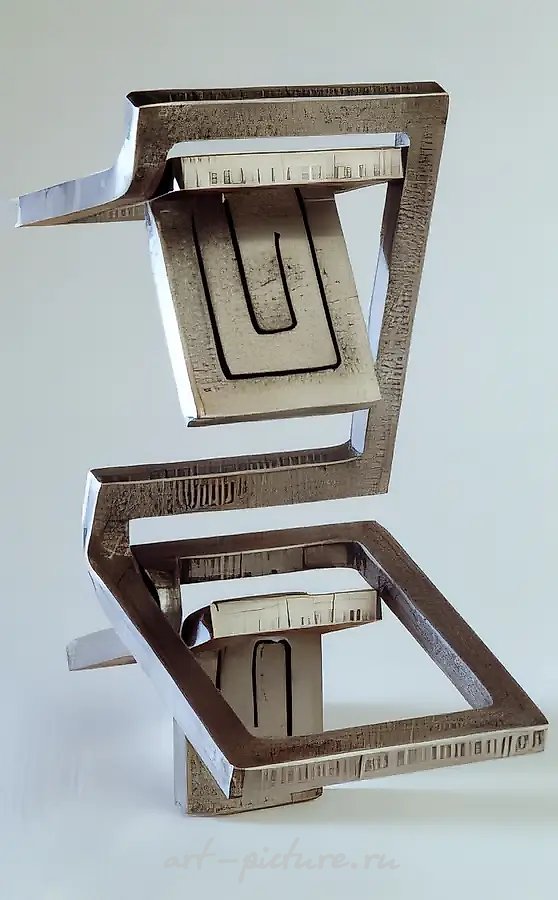 Без названия, 1995, железо, 88x117