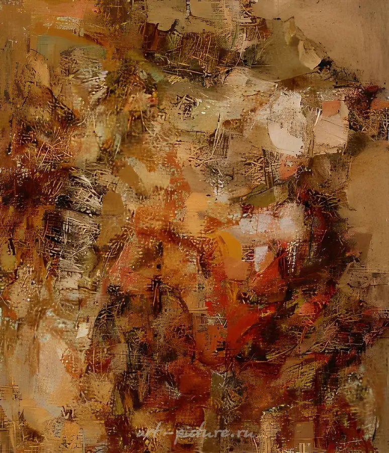 Композиция, 1997, холст, масло, 80х70