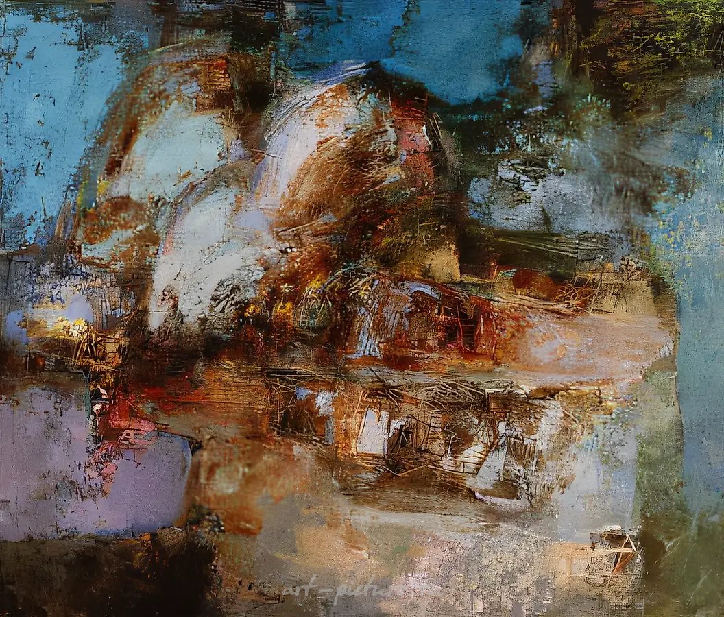 Сумерки, 1997, холст, масло, 90 х 105