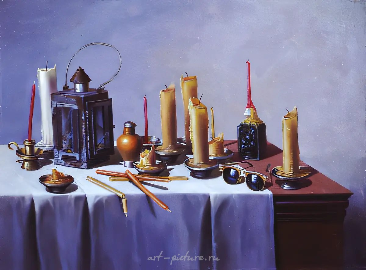Утренний натюрморт, 1996, холст, масло, 65х85, $1.200,