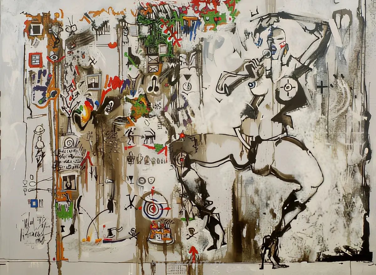 歌手（MV），布面，丙烯，油画，150×170