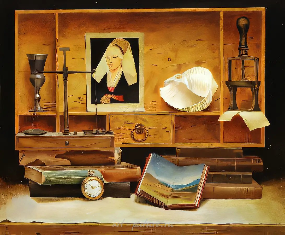 Натюрморт с ракушкой, 1990, холст, масло, 40x50. Частная коллекция, Москва