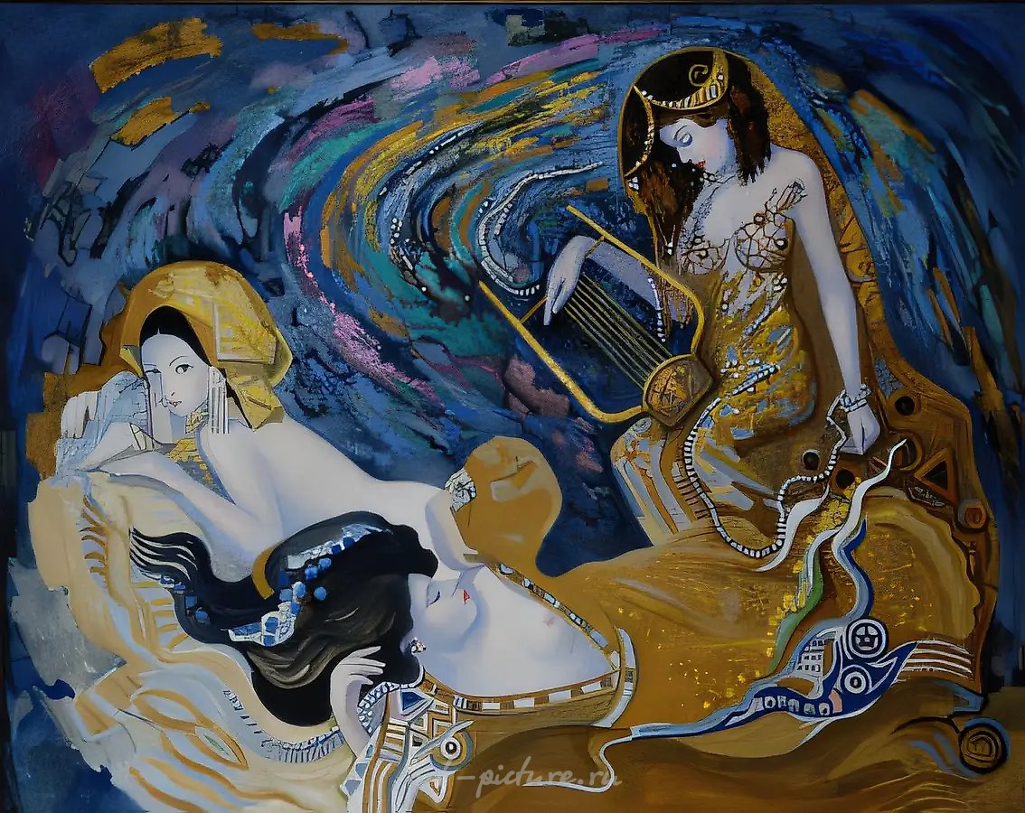 Остров Сапфо, 1995,  холст,масло,   100 х 125